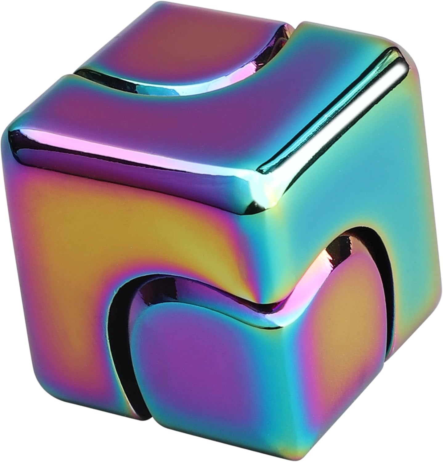 Metal cube spinner