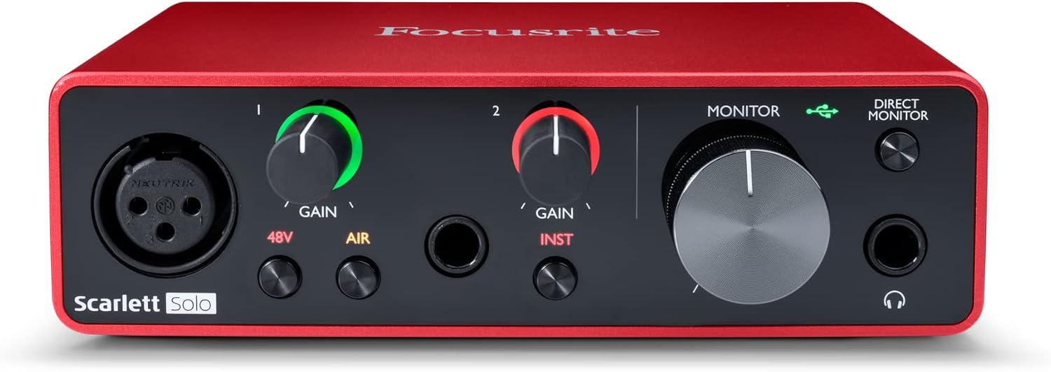 Focusrite Scarlett Solo audio interface