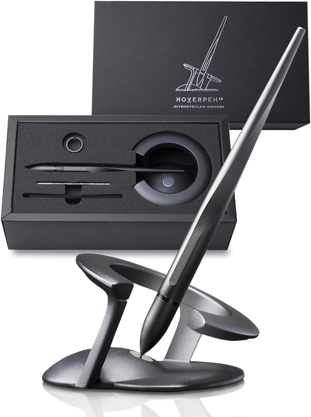Novium Hoverpen in its stand